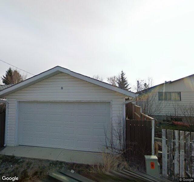 Street view of 8019 Huntington Street NE, Calgary