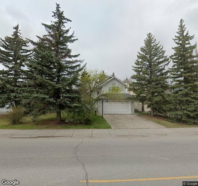 Street view of 596 Sunmills Drive SE, Calgary