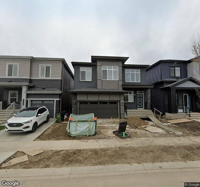 Street view of 6241 King Vista SW, Edmonton