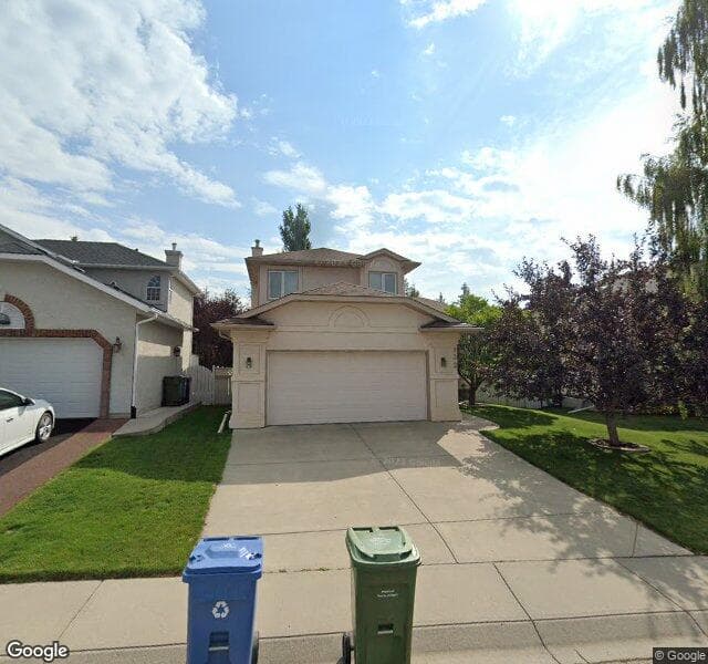 Street view of 132 Valley Ridge Green NW, Calgary