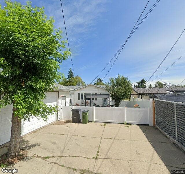 Street view of 10916 158 Street NW, Edmonton
