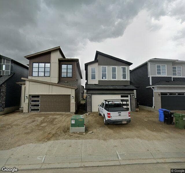 Street view of 735 Creekstone Circle SW, Calgary