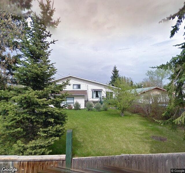 Street view of 6739 Bow Crescent NW, Calgary