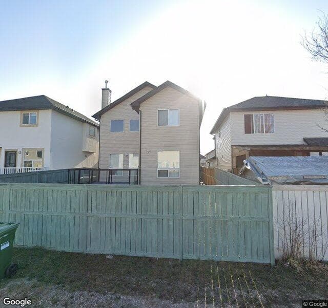 Street view of 66 Saddleridge Close NE, Calgary