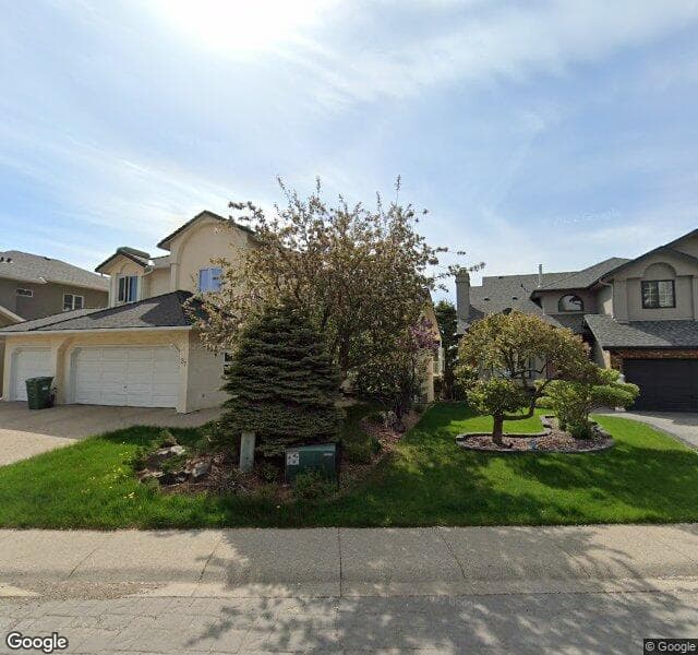 Street view of 27 Edenstone View NW, Calgary