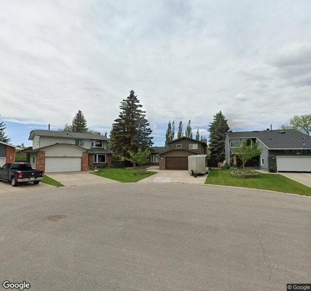 Street view of 319 Deercroft Place SE, Calgary