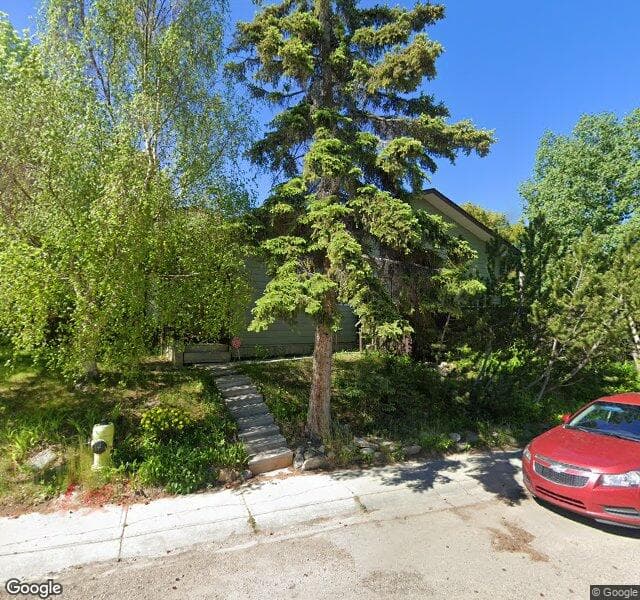 Street view of 8419 Berkley Road NW, Calgary