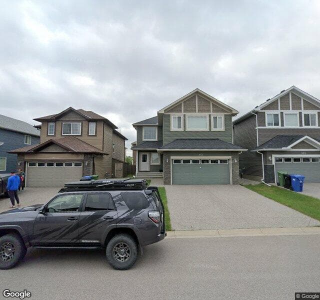 Street view of 113 Everhollow Rise SW, Calgary