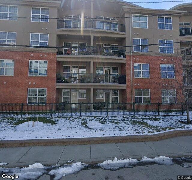 Street view of 405-495 78 Avenue SW, Calgary