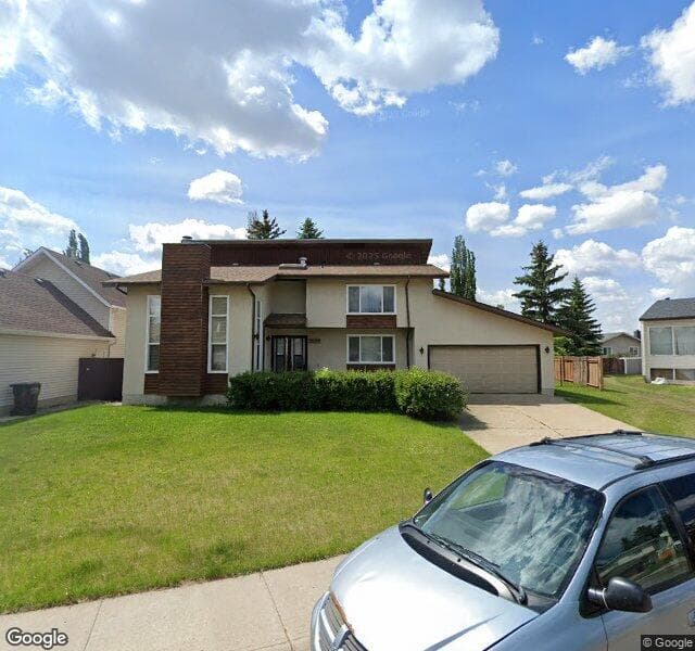 Street view of 3522 Hill View Crescent NW, Edmonton