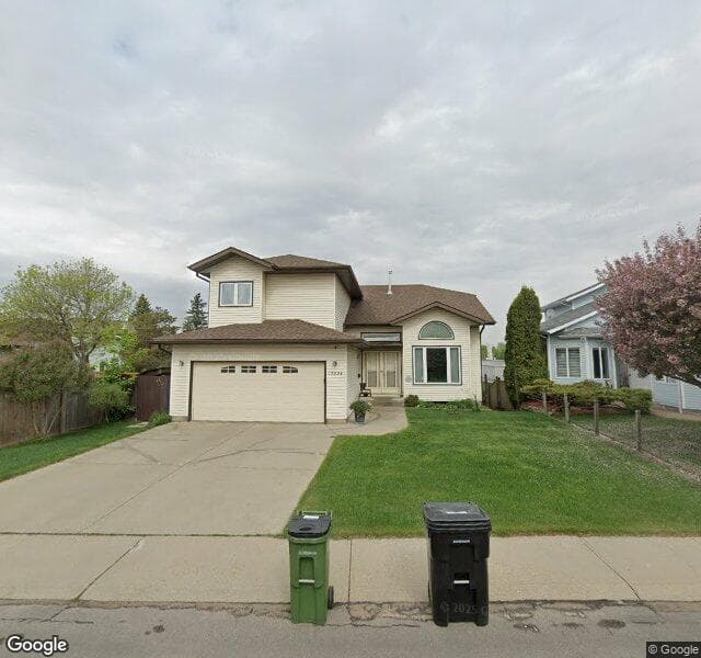 Street view of 17534 92 Street NW, Edmonton