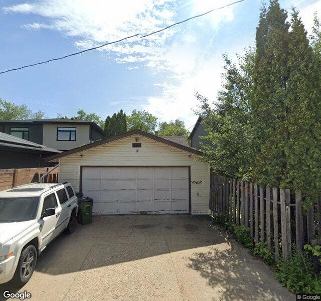 Street view of 10830 129 Street NW, Edmonton