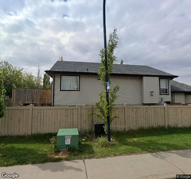 Street view of 16339 90 Street NW, Edmonton