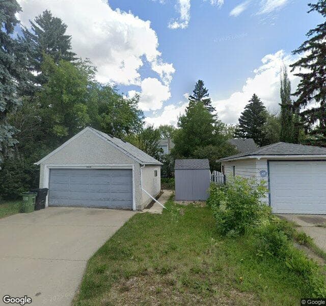 Street view of 10450 148 Street NW, Edmonton