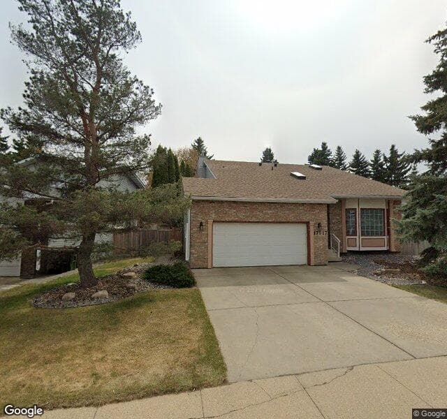 Street view of 17917 55 Avenue NW, Edmonton