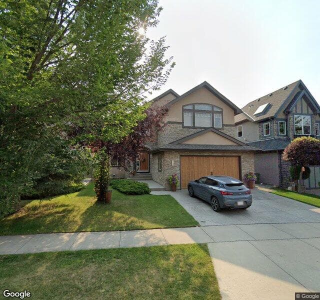 Street view of 1122 Wentworth View SW, Calgary