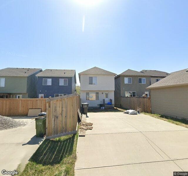 Street view of 7993 Erasmus Crescent NW, Edmonton
