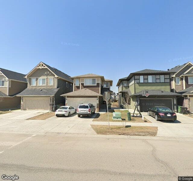 Street view of 8467 Saddlebrook Drive NE, Calgary