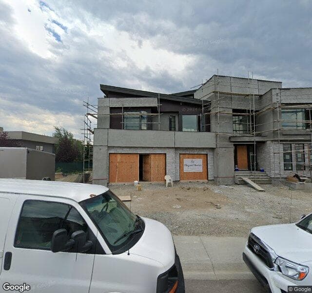 Street view of 136 Aspen Ridge Heights SW, Calgary