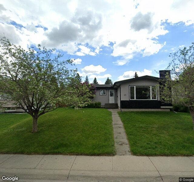 Street view of 31 Brampton Crescent SW, Calgary