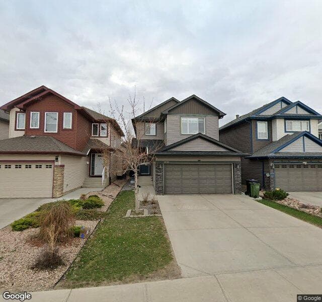Street view of 8716 Carson Way SW, Edmonton