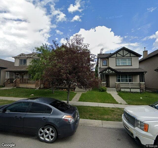 Street view of 140 Silverado Way SW, Calgary