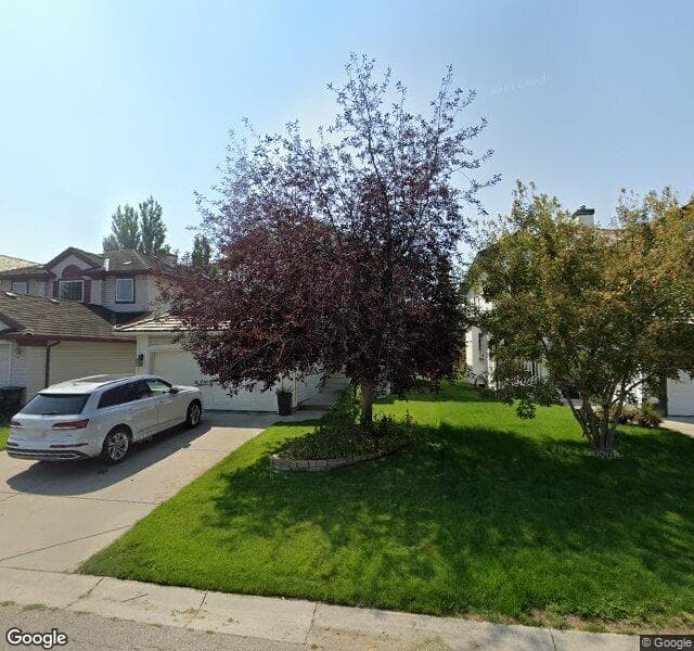 Street view of 302 Valley Brook Circle NW, Calgary