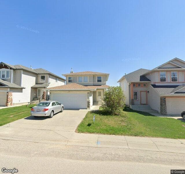Street view of 208 Panamount Hill NW, Calgary