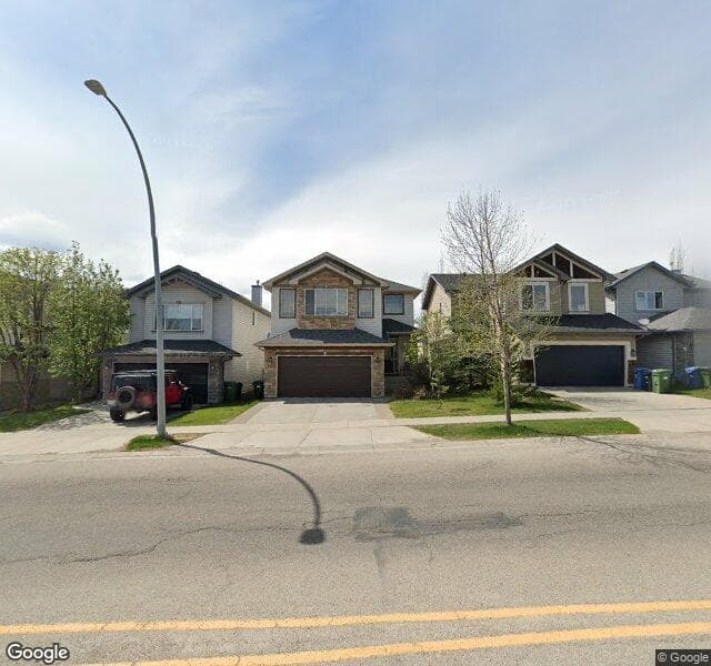Street view of 115 Tuscany Ravine Road NW, Calgary
