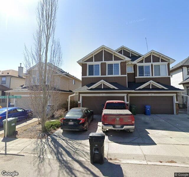 Street view of 5 Evanscove Manor NW, Calgary