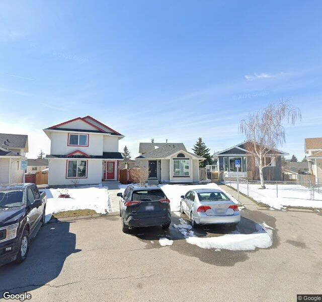 Street view of 55 Martinwood Court NE, Calgary