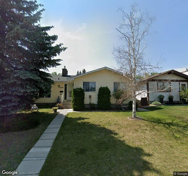 Street view of 260 Cedarwood Road SW, Calgary