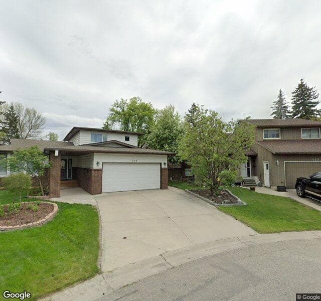 Street view of 123 Deercroft Place SE, Calgary