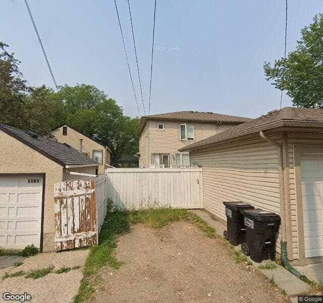 Street view of 7719 110 Street NW, Edmonton