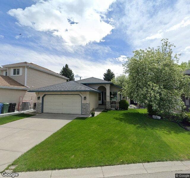 Street view of 163 Douglasbank Mews SE, Calgary