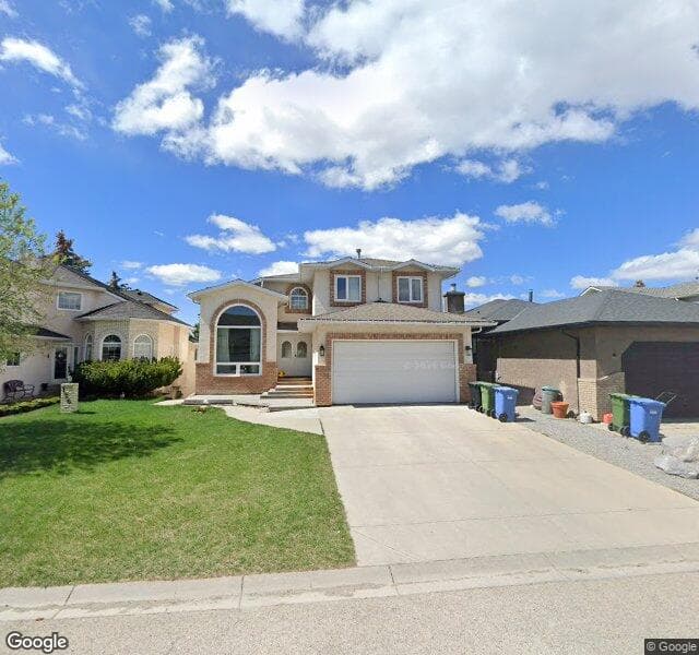 Street view of 124 Hawkville Close NW, Calgary