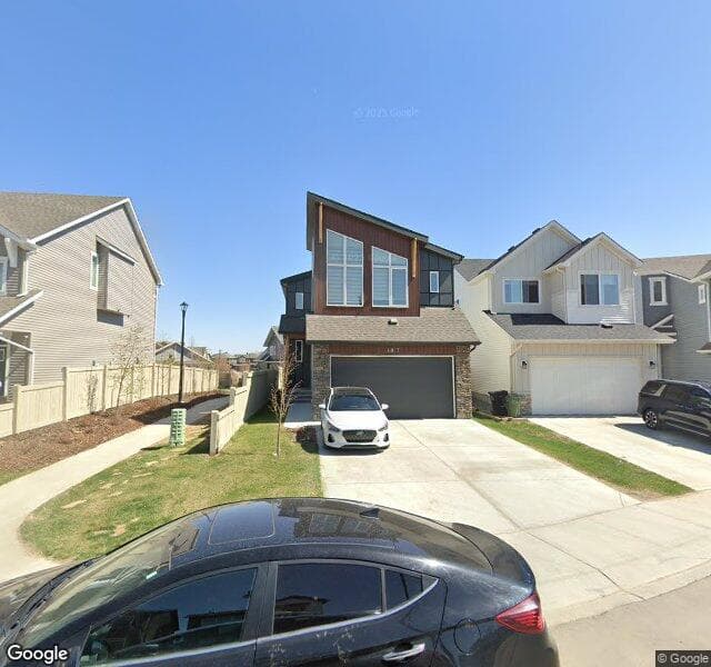 Street view of 6027 Edmonds Place NW, Edmonton