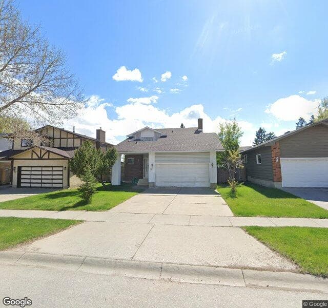 Street view of 91 Millrise Drive SW, Calgary