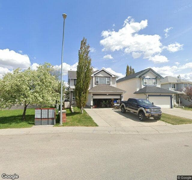 Street view of 232 Coventry Green NE, Calgary