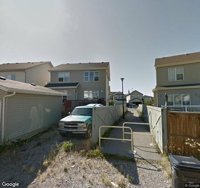 Street view of 167 Copperfield Common SE, Calgary