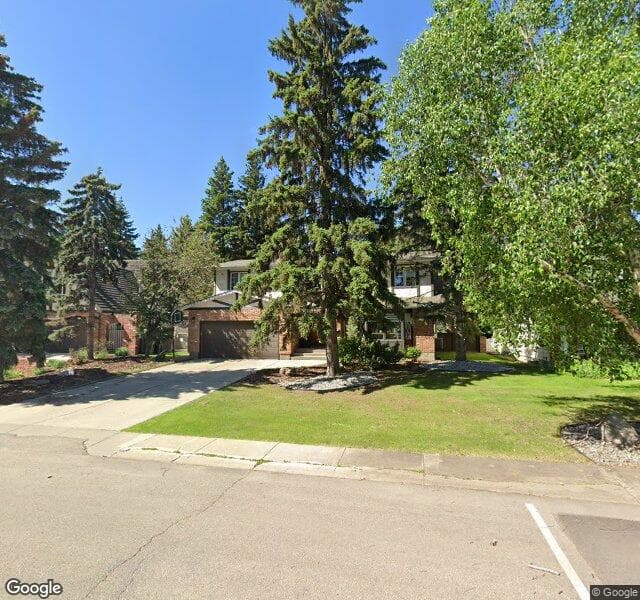 Street view of 218 Wolf Willow Crescent NW, Edmonton