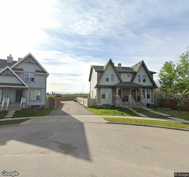 Street view of 157 Elgin Meadows Park SE, Calgary