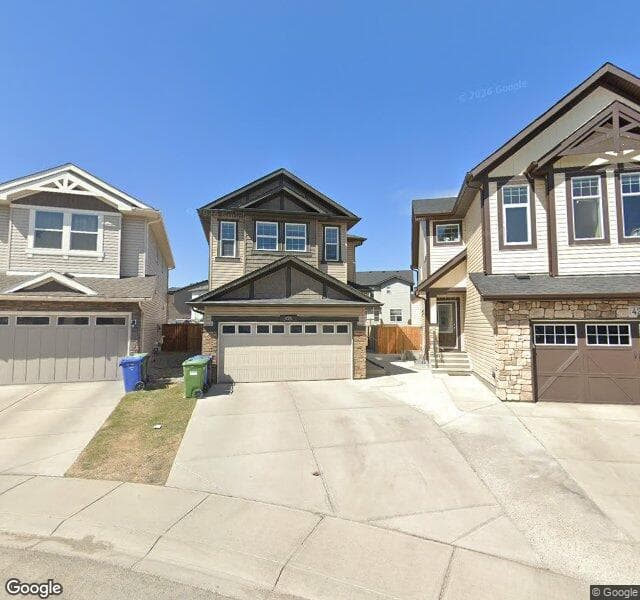 Street view of 424 Skyview Shores Manor NE, Calgary
