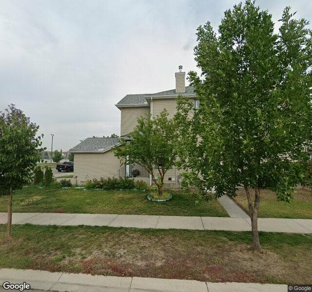 Street view of 46 Copperstone Road SE, Calgary