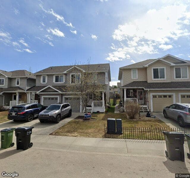Street view of 21233 46 Avenue NW, Edmonton