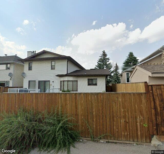 Street view of 232 Whitehaven Road NE, Calgary