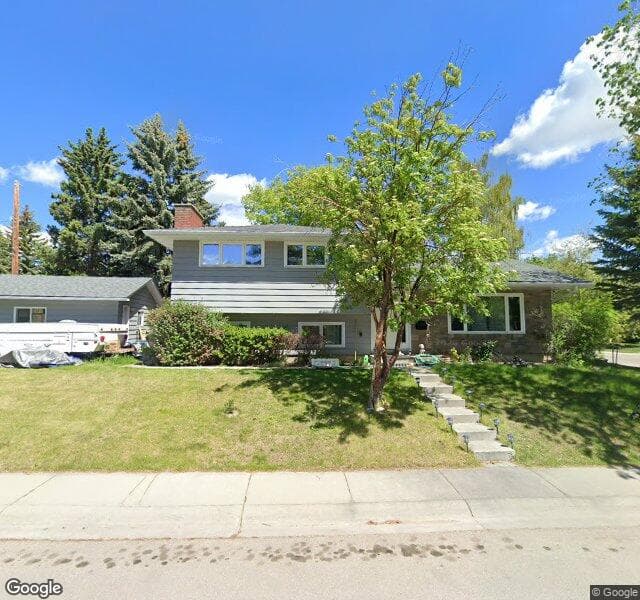 Street view of 6147 Dalmarnock Crescent NW, Calgary