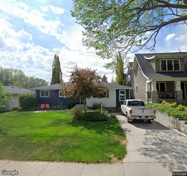 Street view of 71 Rosewood Road NW, Calgary