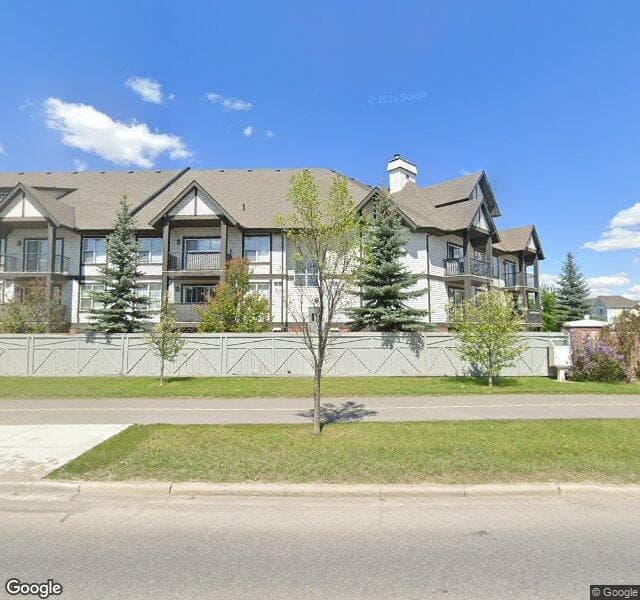 Street view of 212-250 New Brighton Villas SE, Calgary