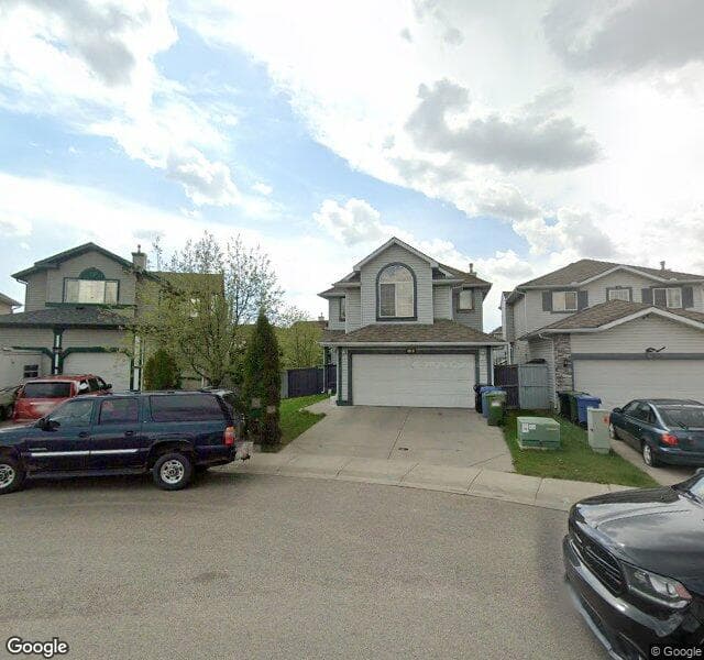 Street view of 50 Coventry Crescent NE, Calgary